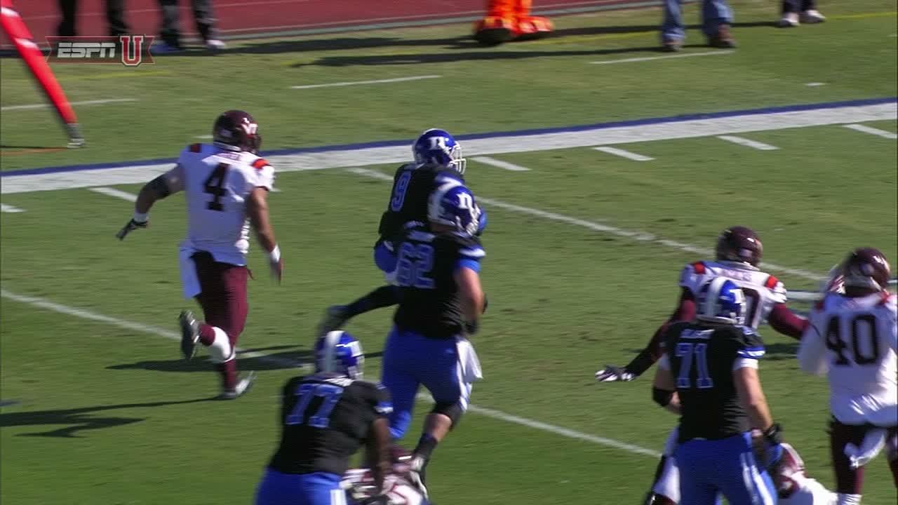 1Q DUKE J. Snead run for 16 yds for a 1ST down