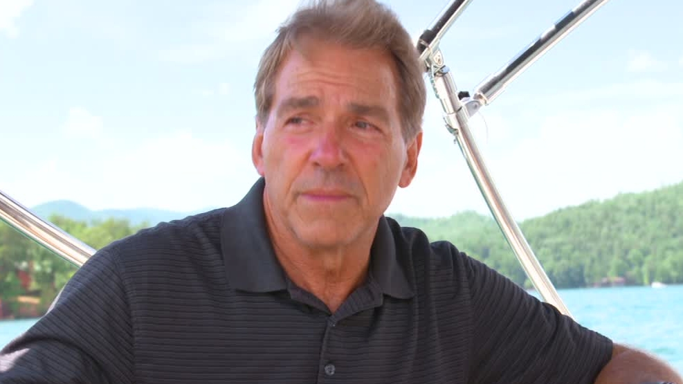 Life on the lake with Nick Saban