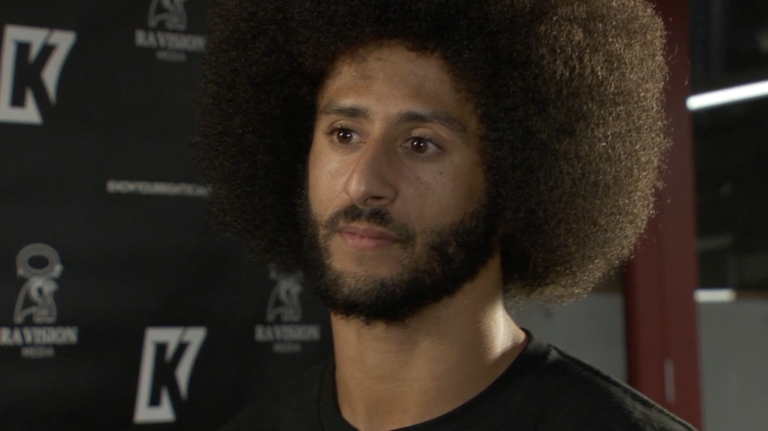 Kaepernick touched by support of his protest