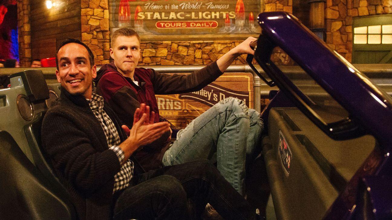 Porzingis realizes childhood dream