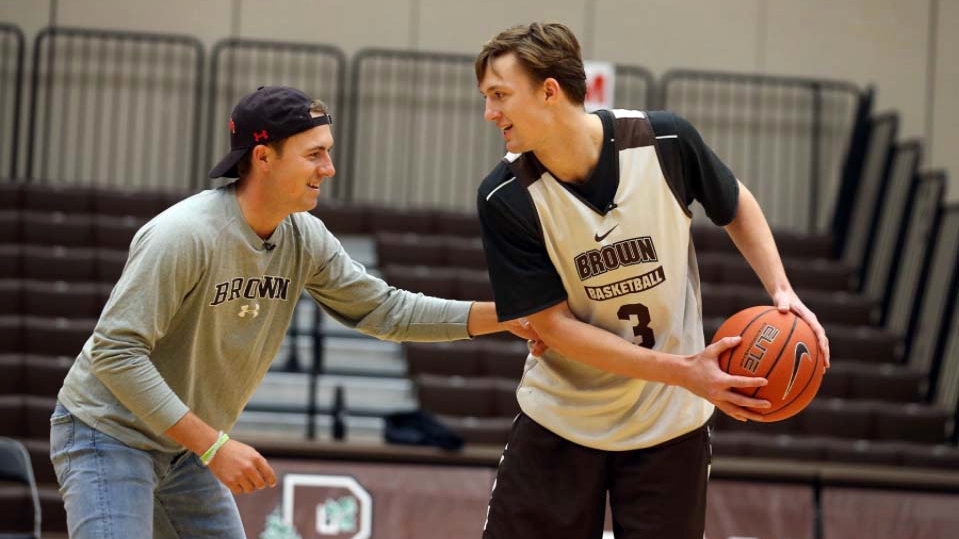 Spieth brothers share friendly competition on and off the court