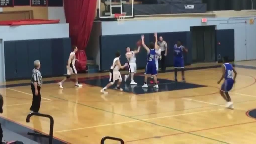 High schooler's full-court shot forces OT