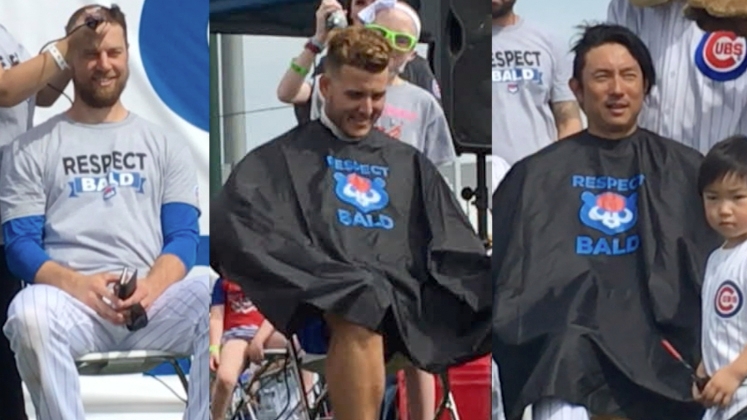 Cubs go bald for a cause