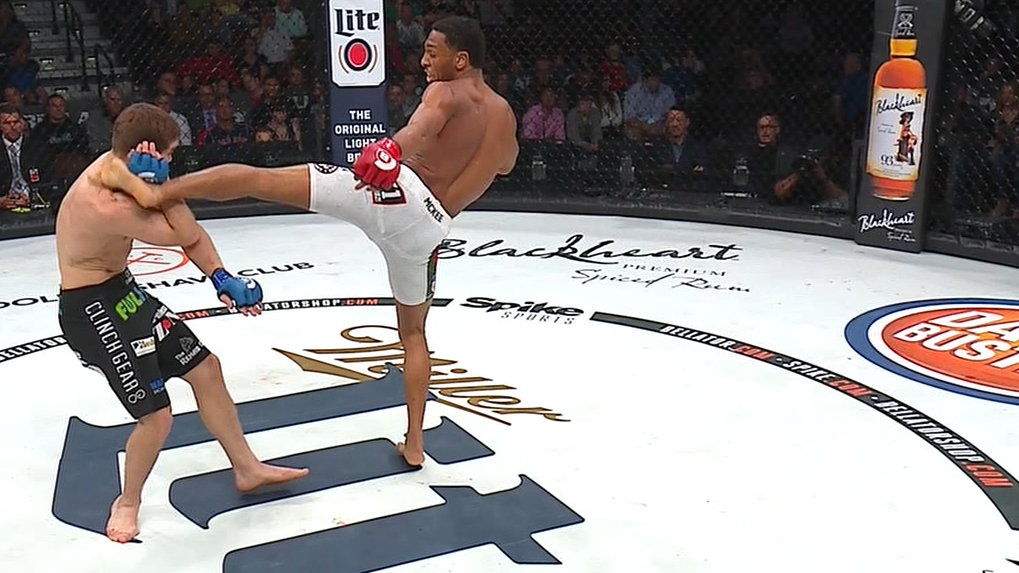 McKee wins with powerful head kick