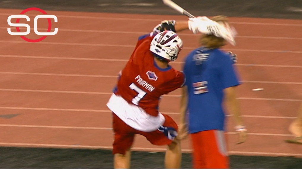 Celebrations aplenty at lacrosse game