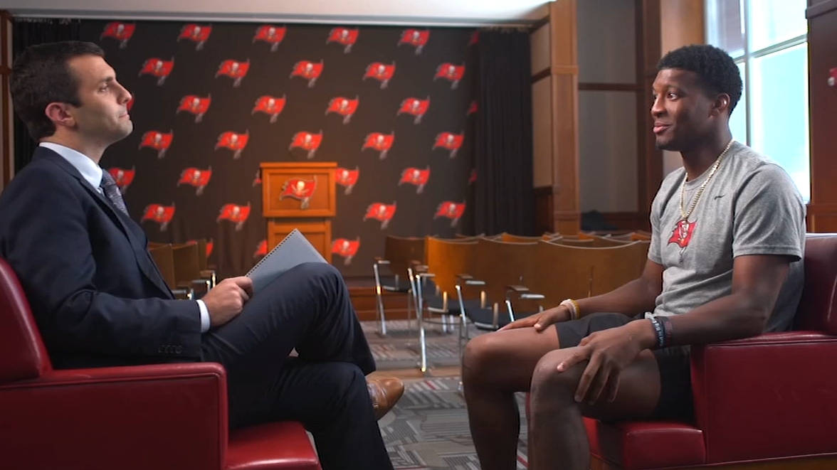 Winston's behind-the-scenes tour of Bucs' facility