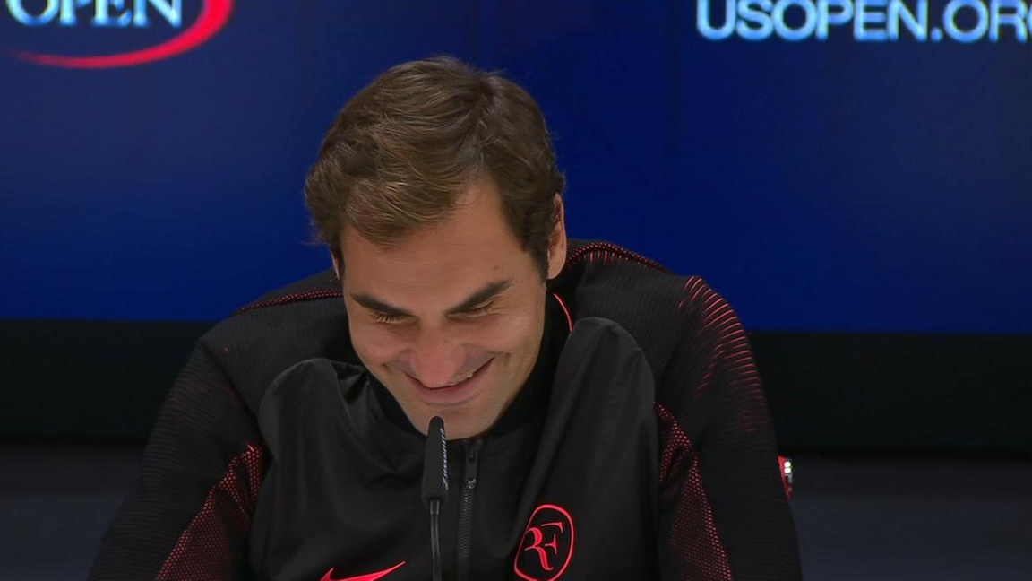 Net Generation Kidcaster Zizou Ahmed asks Federer why he's nicknamed the 'GOAT'