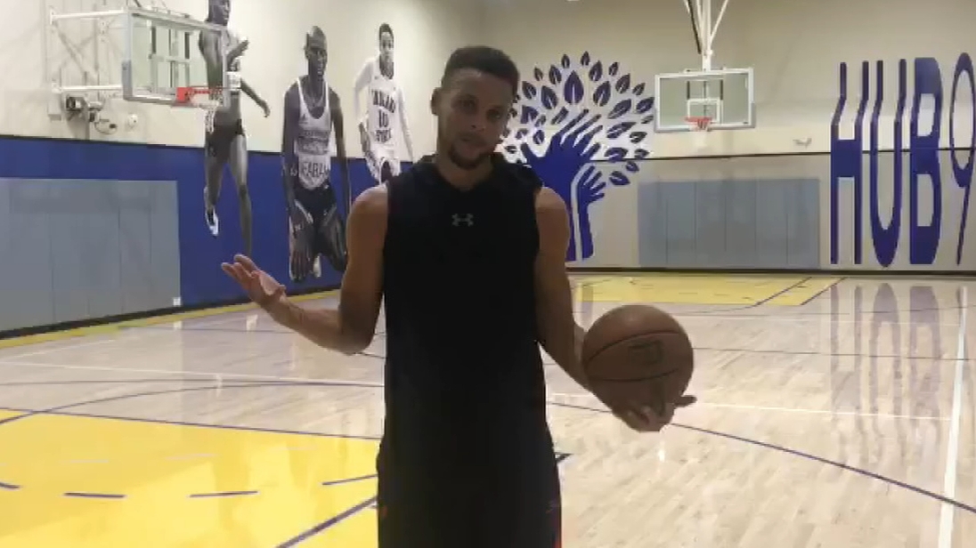 Curry shoots 3s for Houston