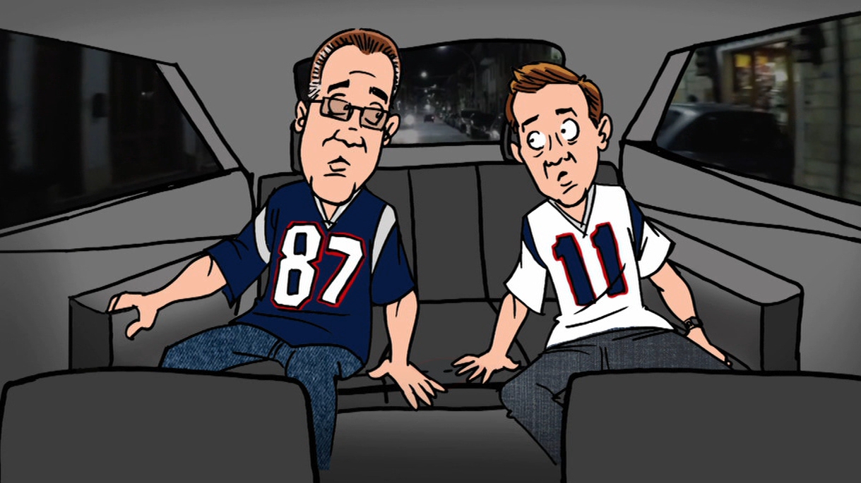 Pats fans recall leaving Super Bowl early