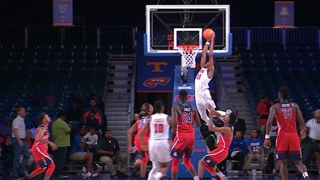 Whitt shows off the hops on alley-oop