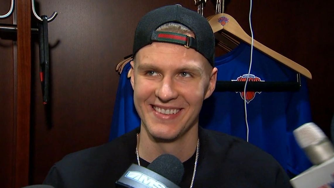 Porzingis: 'Lizard is my secret name'