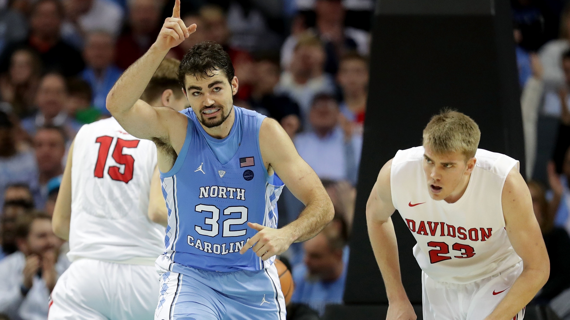 Maye leads UNC past Davidson