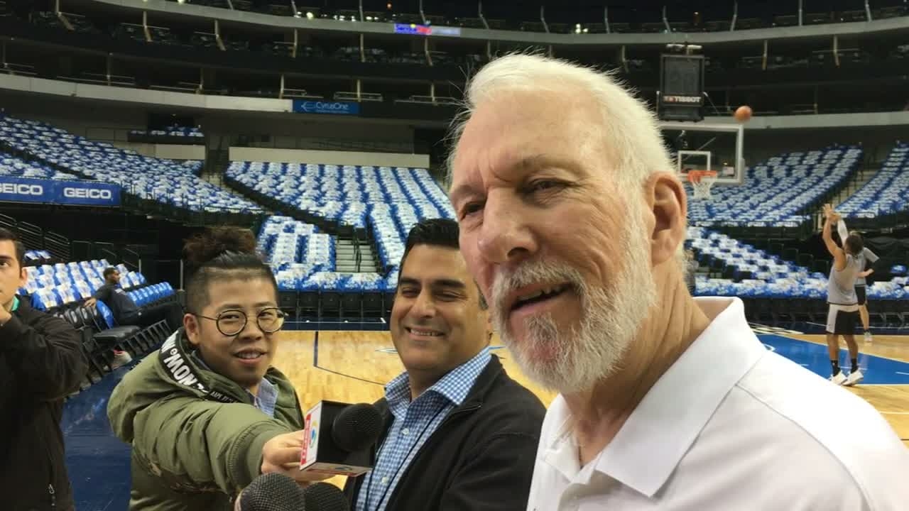 Popovich reacts to question about Kawhi and it is hilarious