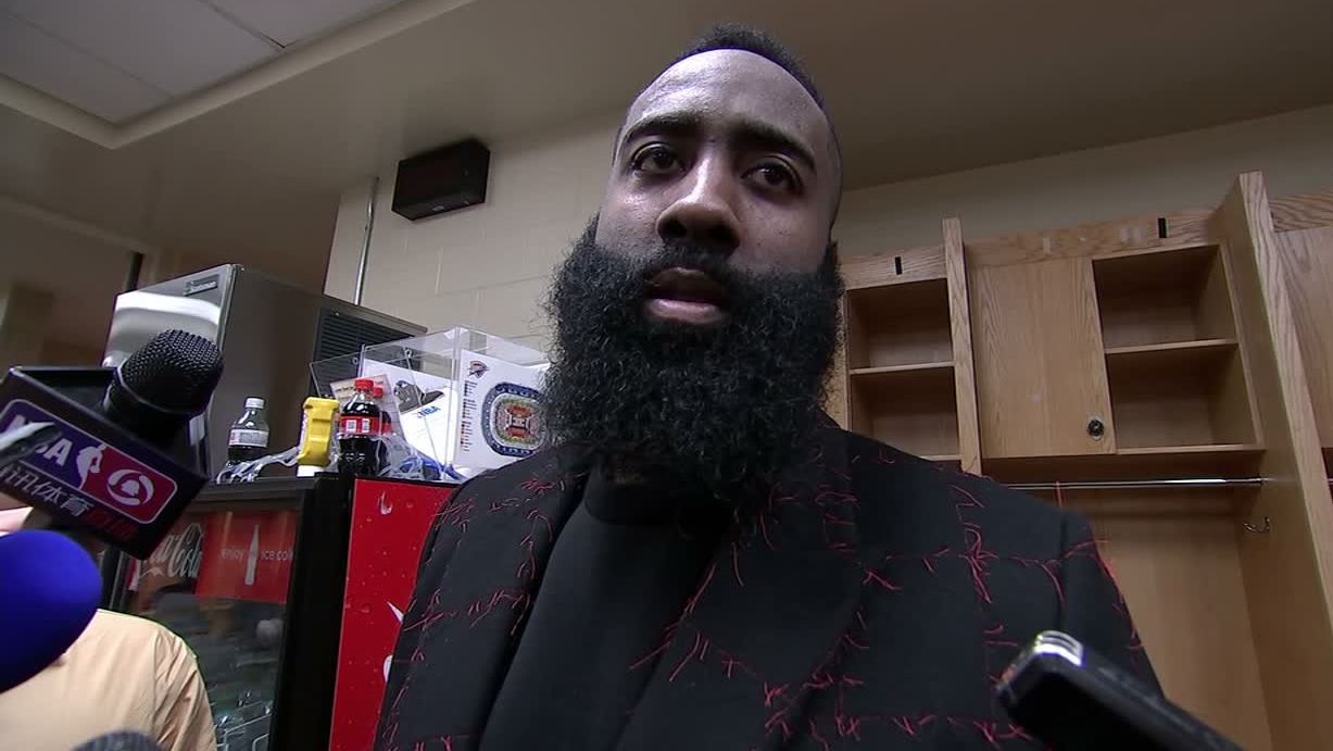 Harden on losing streak: 'We'll be alright'