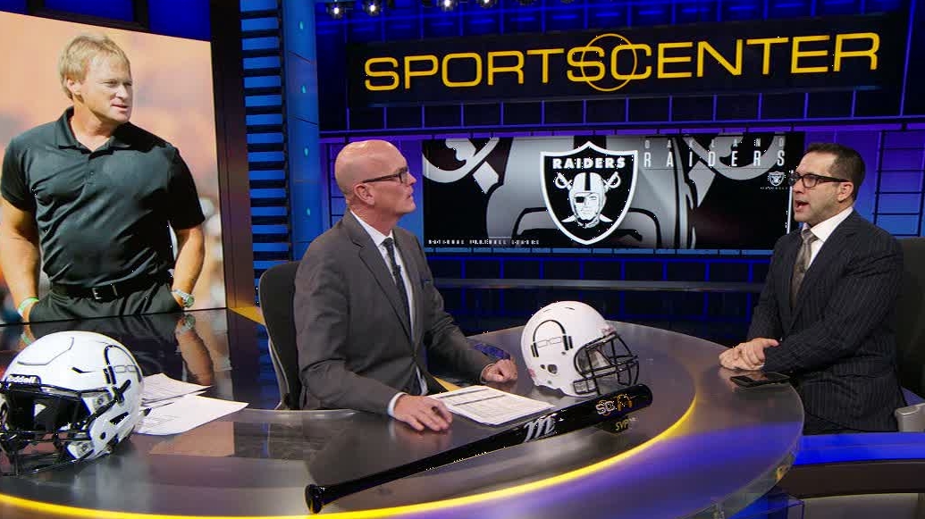 Schefter: 'Gruden will be the next coach of the Raiders'