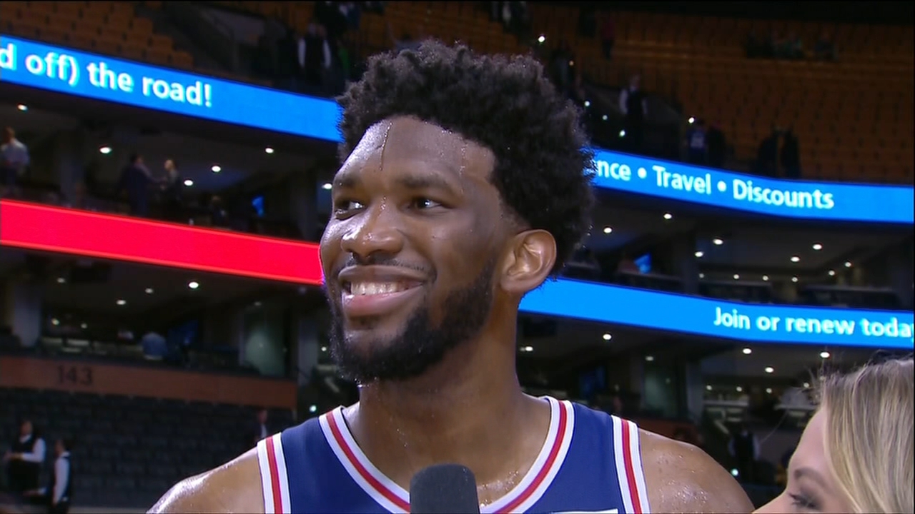 Embiid on Rihanna: 'Move on to the next one'