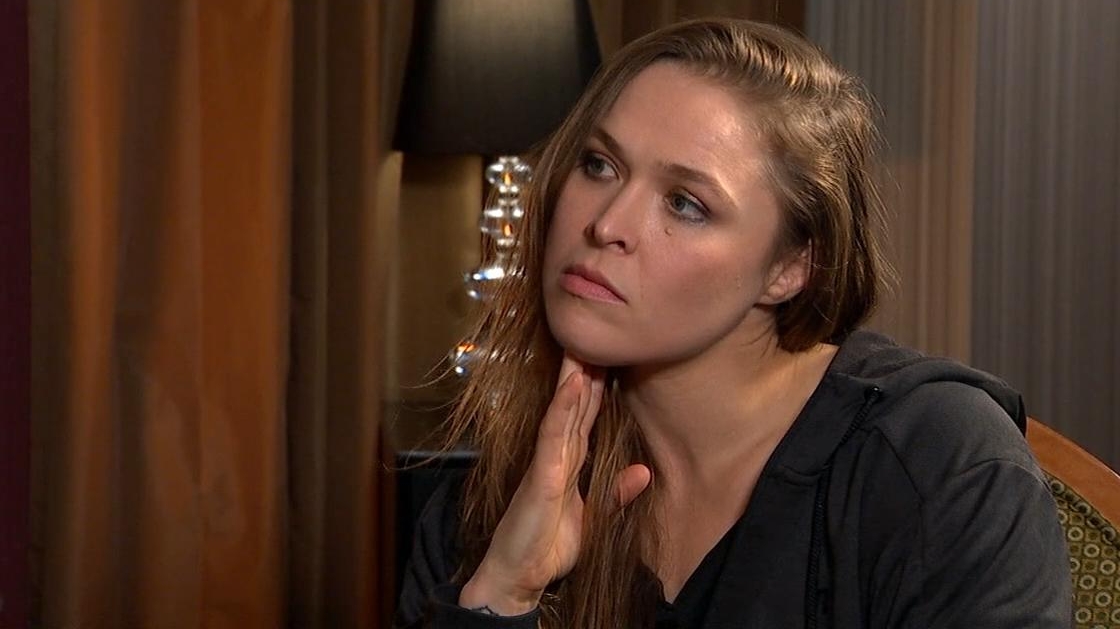 Rousey gets emotional discussing MMA losses