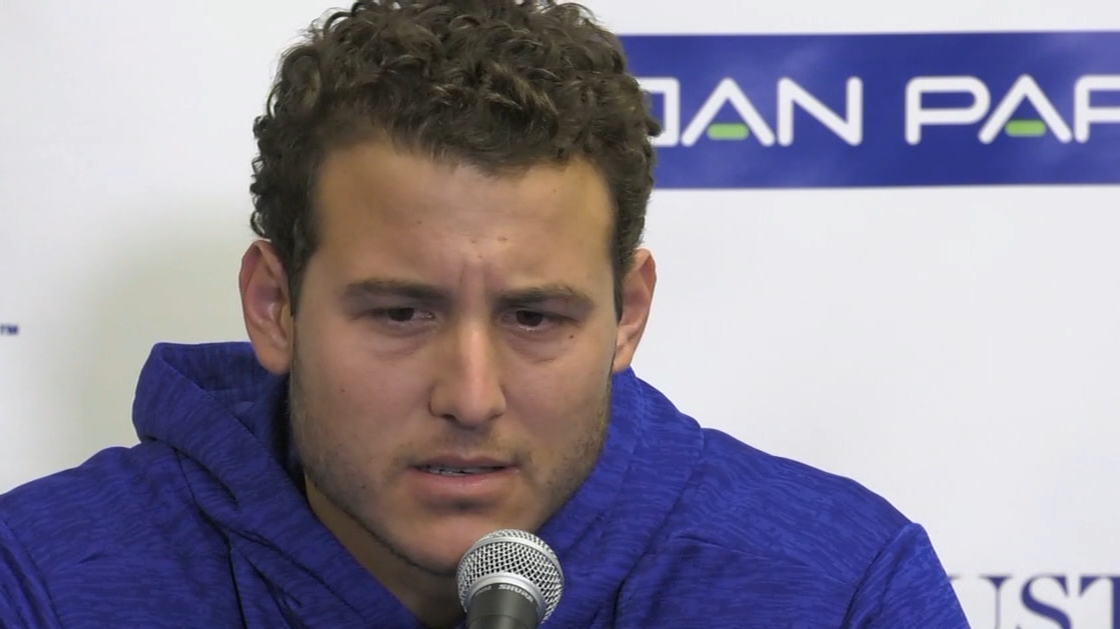 Emotional Rizzo opens up about hometown shooting