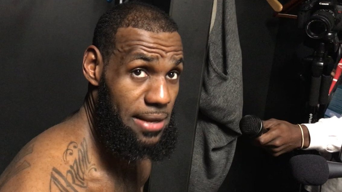 LeBron appreciative of tying MJ