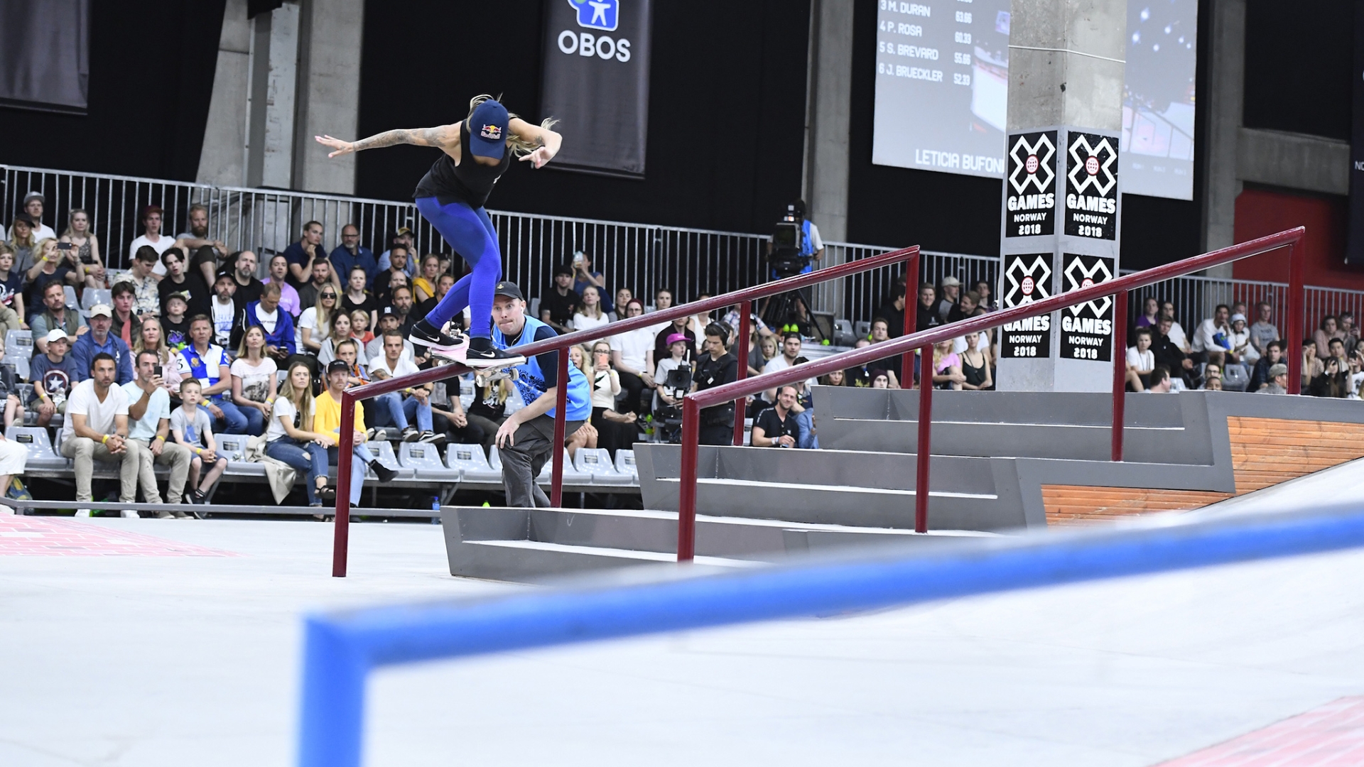 Leticia Bufoni wins Women's Skateboard Street gold