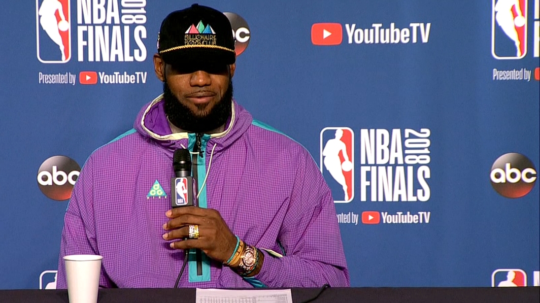 LeBron says KD made an 'assassin-like' play