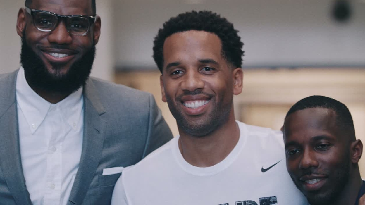 LeBron on the importance of his friends
