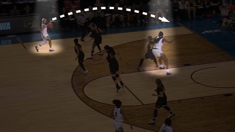 Kobe explains how better passing lanes can set up Kalani Brown