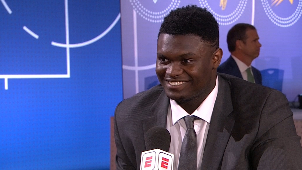 Zion still nervous after draft lottery