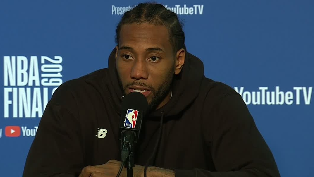 Kawhi gives the origin of 'board man gets paid' line