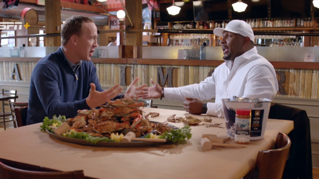 Lewis watched Manning's every move to prepare for NFL Sundays