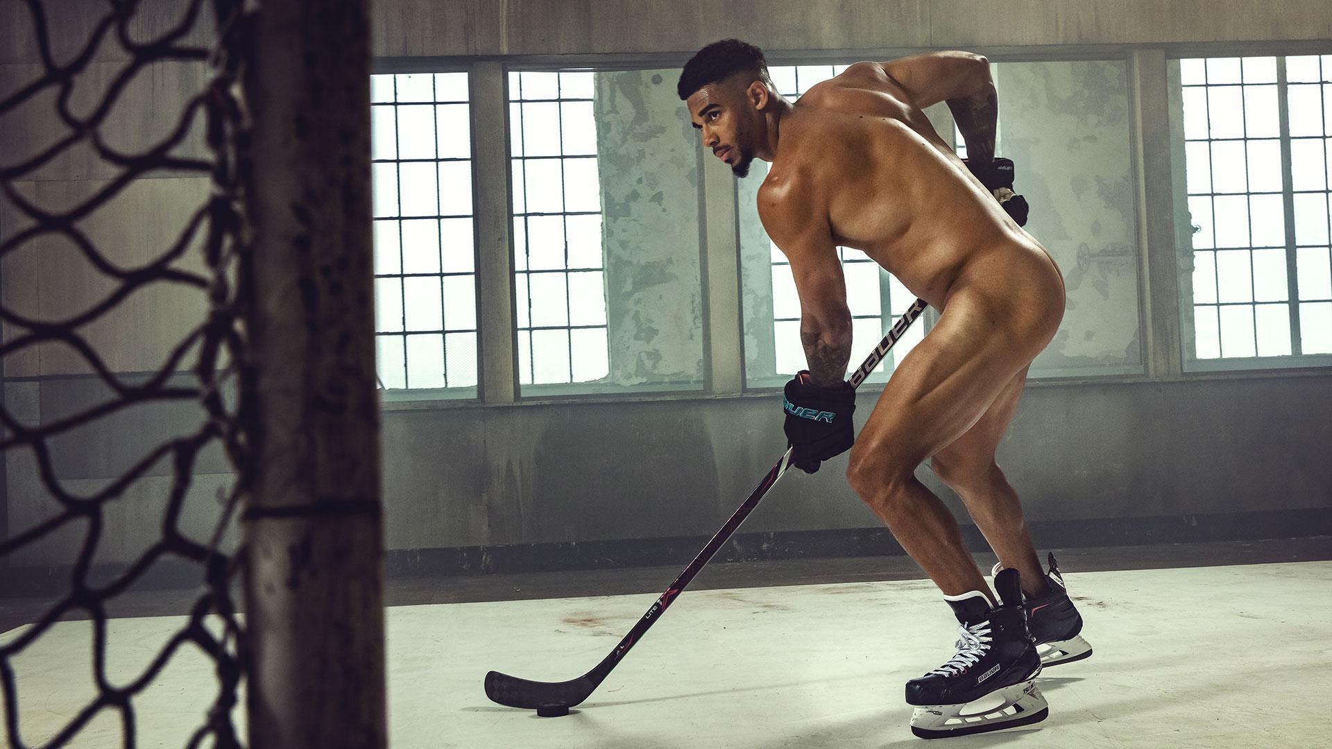 Behind the scenes of Evander Kane's Body Issue shoot
