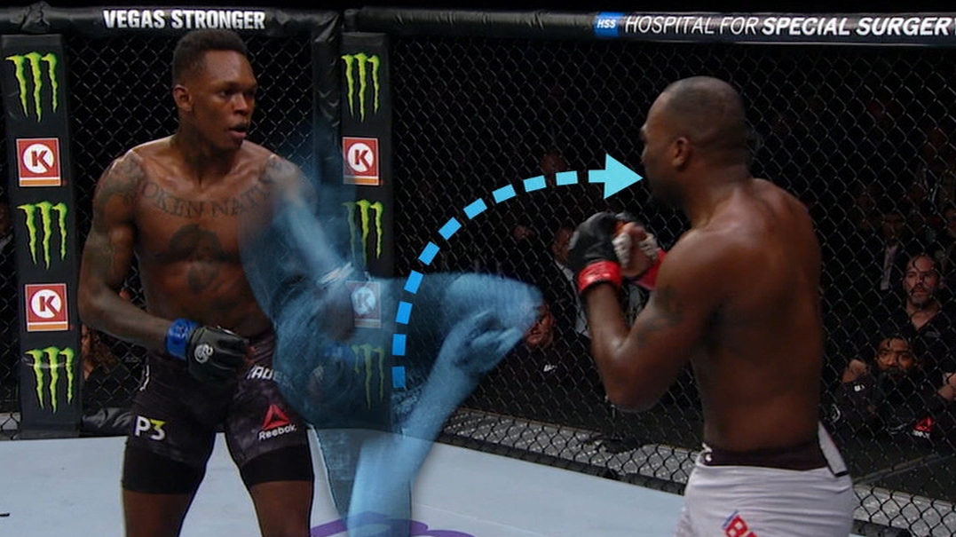 Cormier details Adesanya's finishing instincts