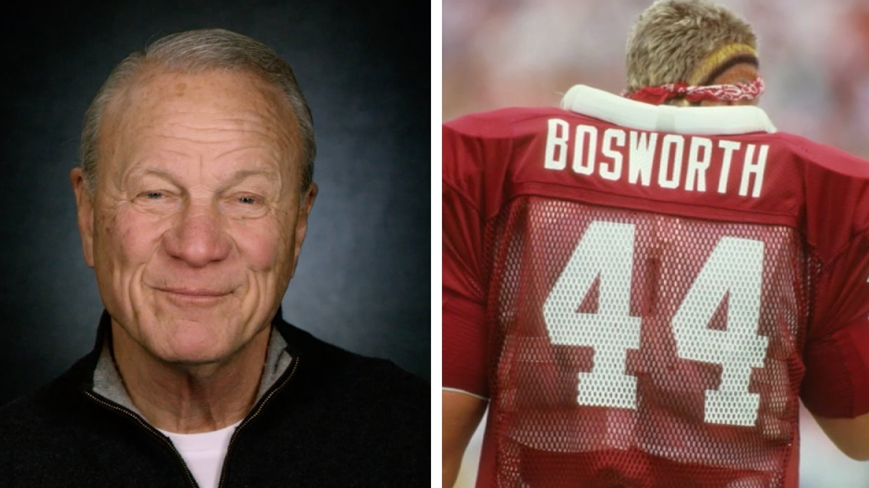 Barry Switzer's fur coat embarrasses Brian Bosworth