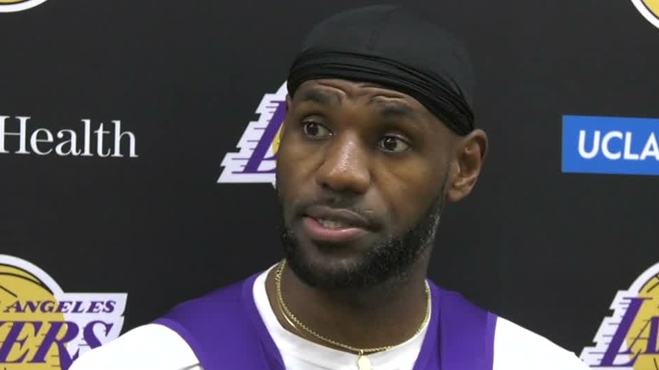 LeBron: Family still displaced by Getty Fire
