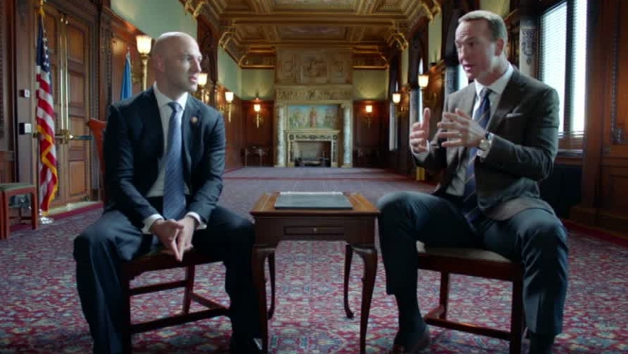 Peyton learns about first NFL nationwide TV deal