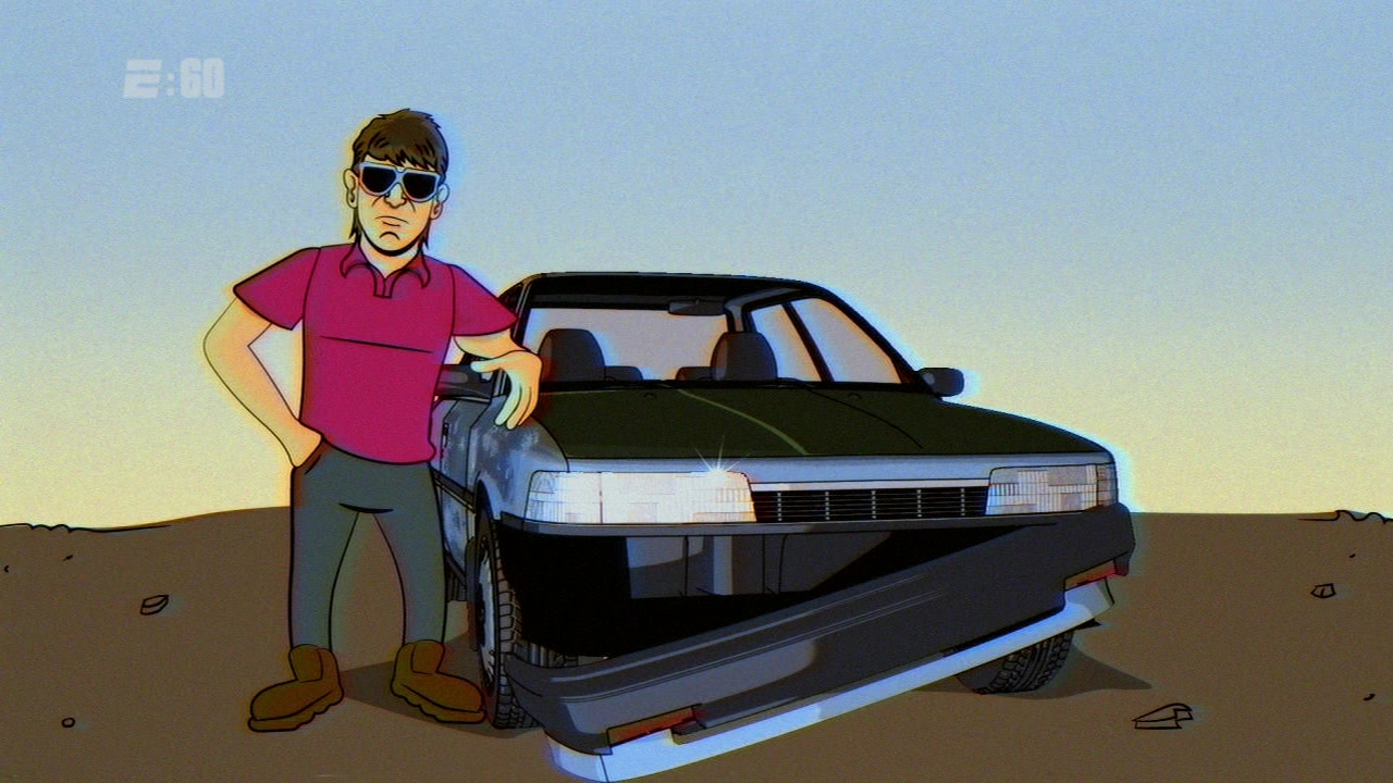 Dabo in disbelief when his new car rolls down a cliff