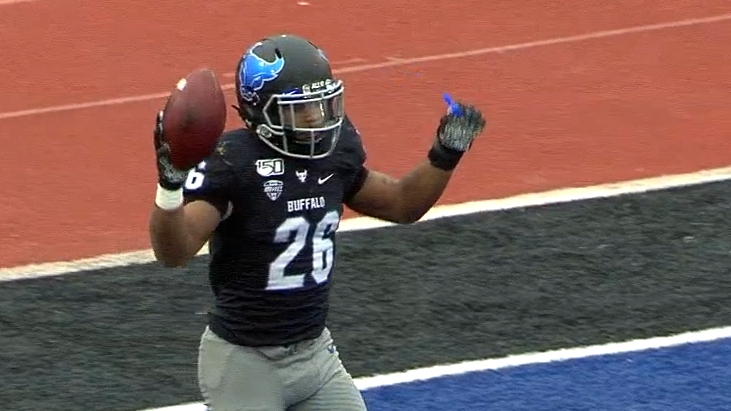 Patterson scores 5 TDs in 1st half