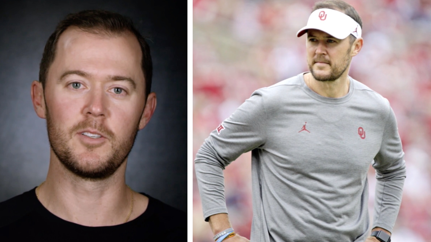 Oklahoma fan tells Riley to 'run the damn ball'