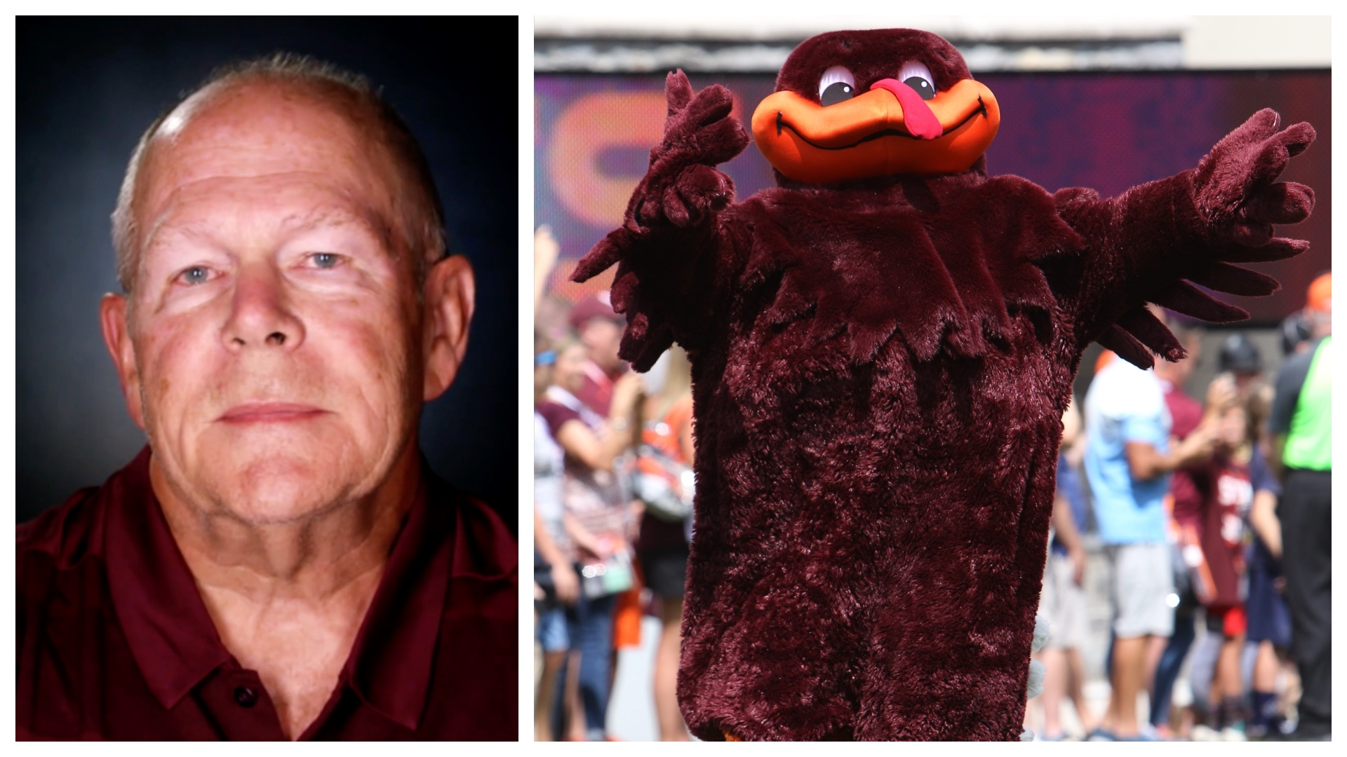 VA Tech fan Ross uses chant to connect with other Hokies faithful