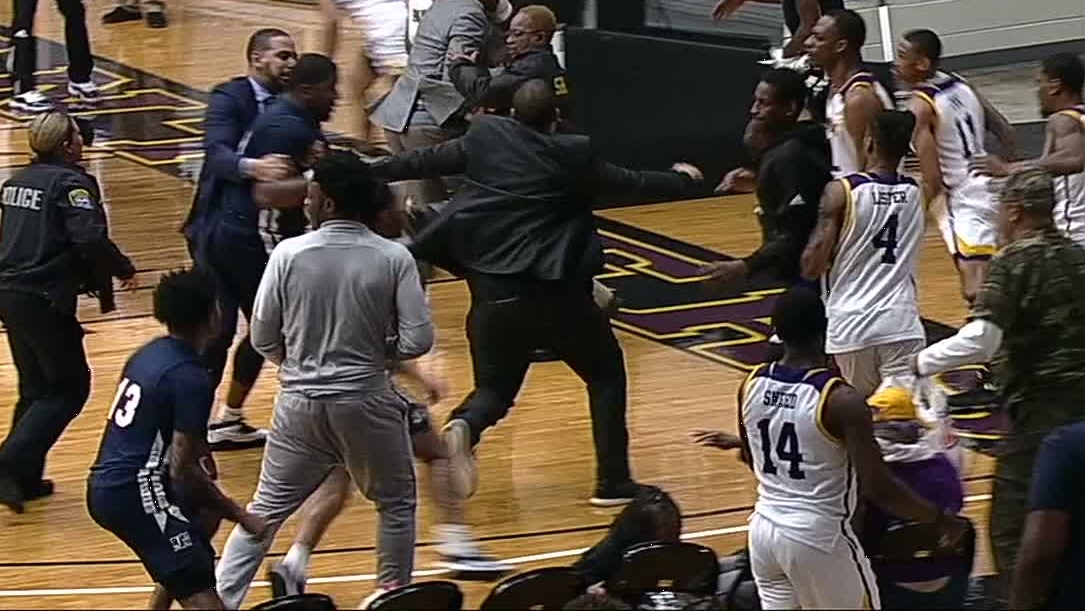 Prairie View A&M and Jackson State get in postgame brawl