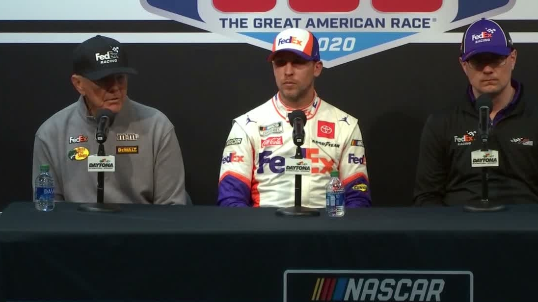 Hamlin, Gibbs react to Newman's crash