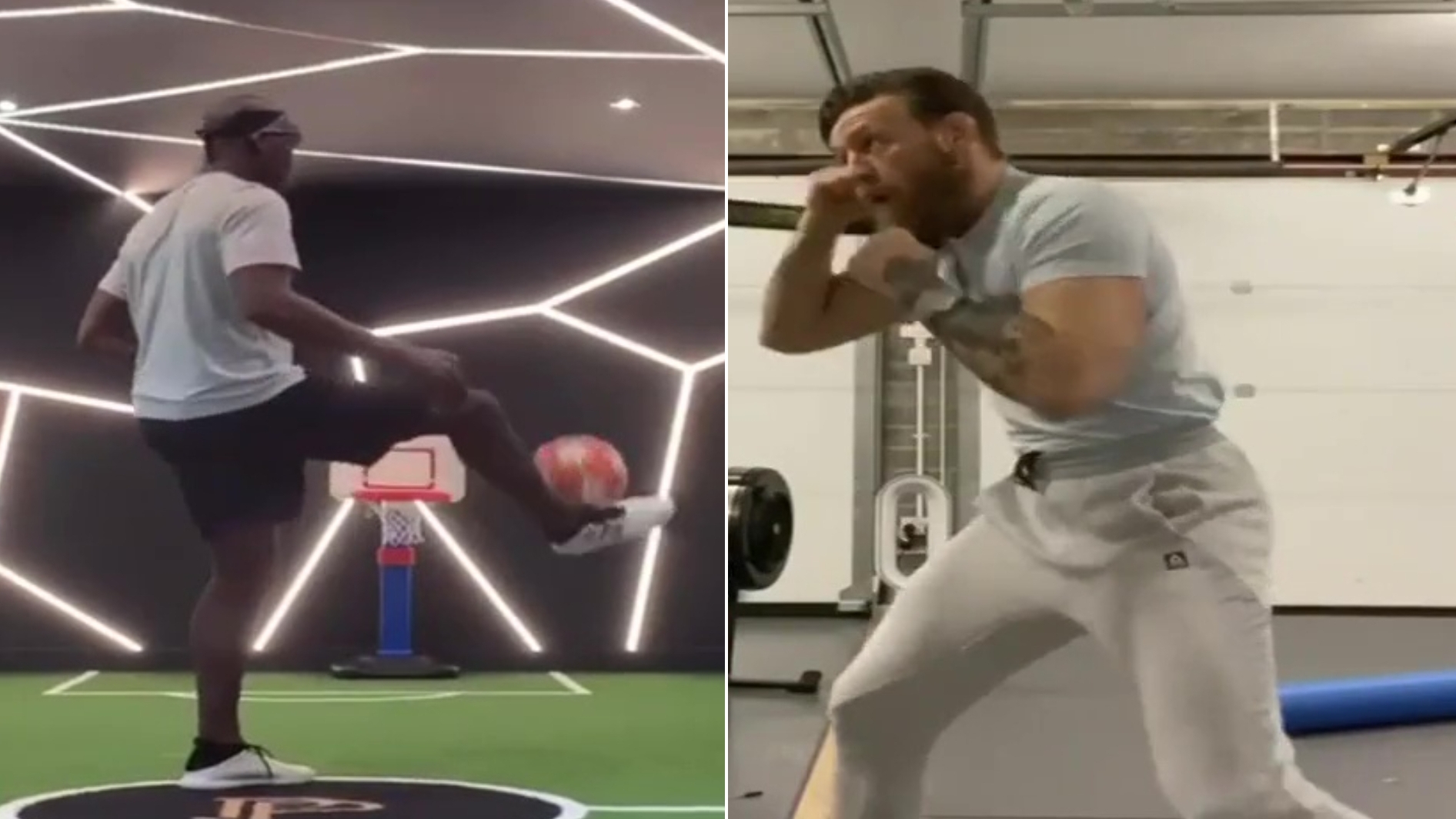 How the biggest stars in sports are practicing while social distancing