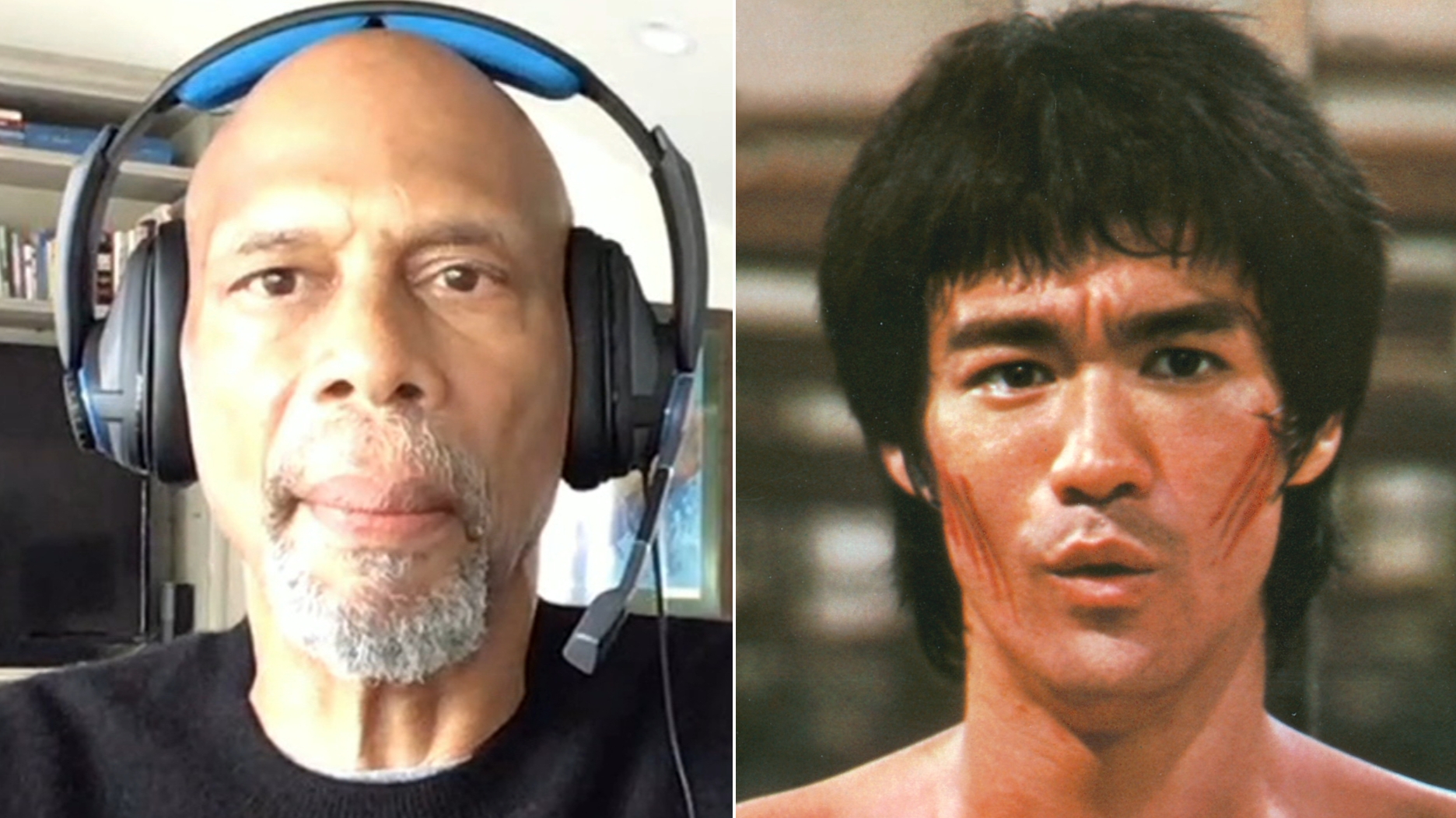 Kareem talks training with Bruce Lee