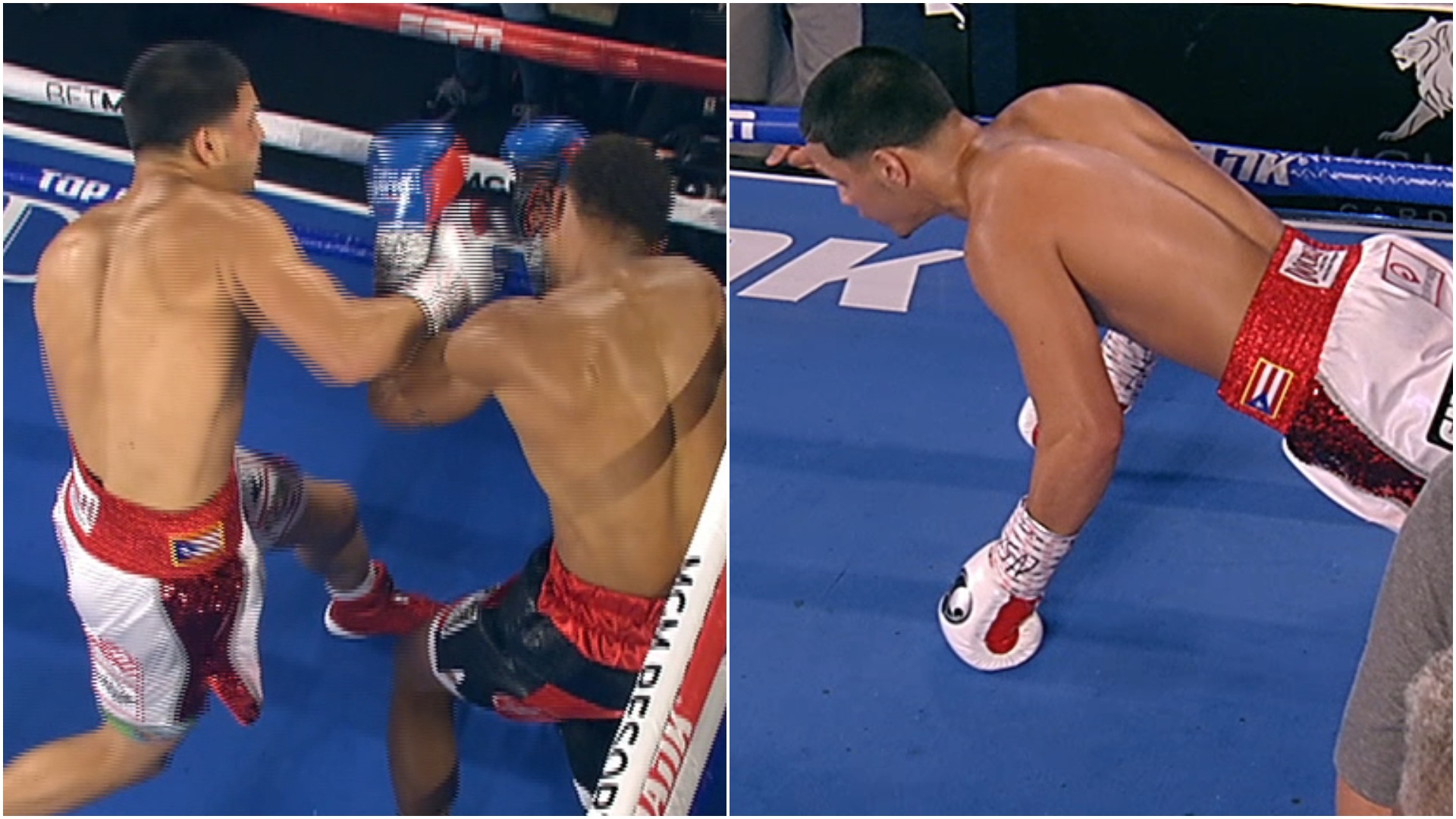 Edgar Berlanga continues KO streak, does pushups afterward