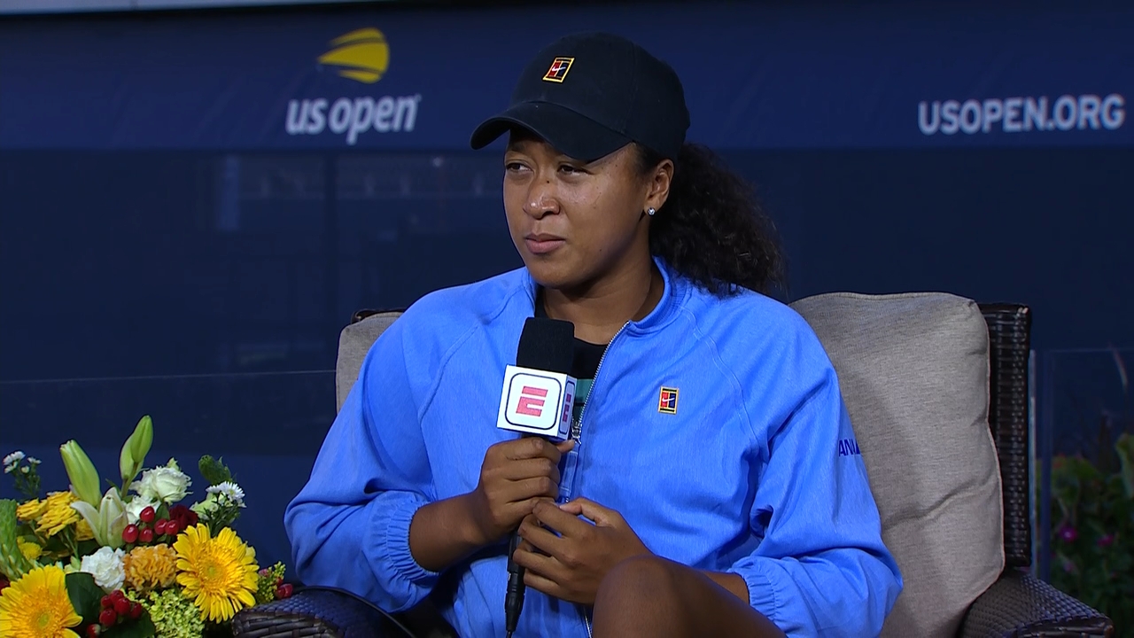 Osaka realized she would have to lead protest in tennis