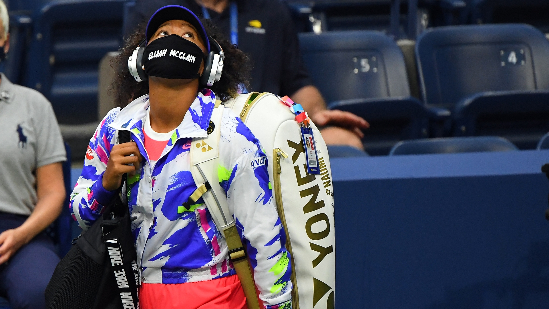Osaka wears Elijah McClain mask before second-round match