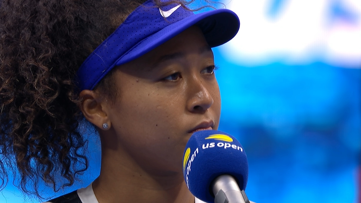 When asked about her masks, Osaka turns it around: 'What message did you get?'