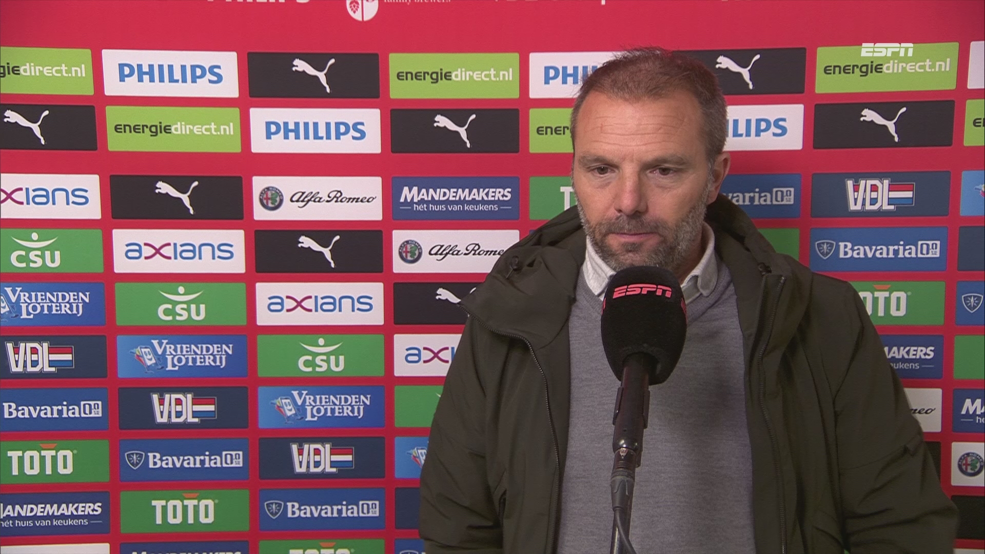 Steijn: "Baal er van dat we zo makkelijk op achterstand komen"