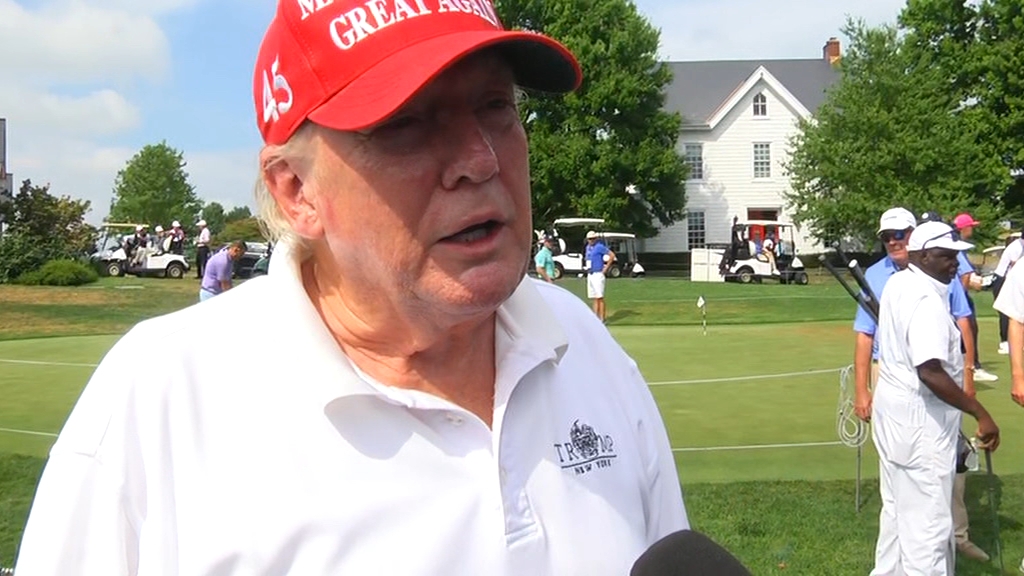 Trump explains his support for LIV Golf