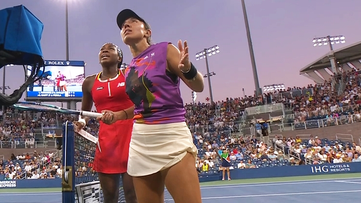 'You're stealing points from us!' Gauff, Pegula lose in contentious finish